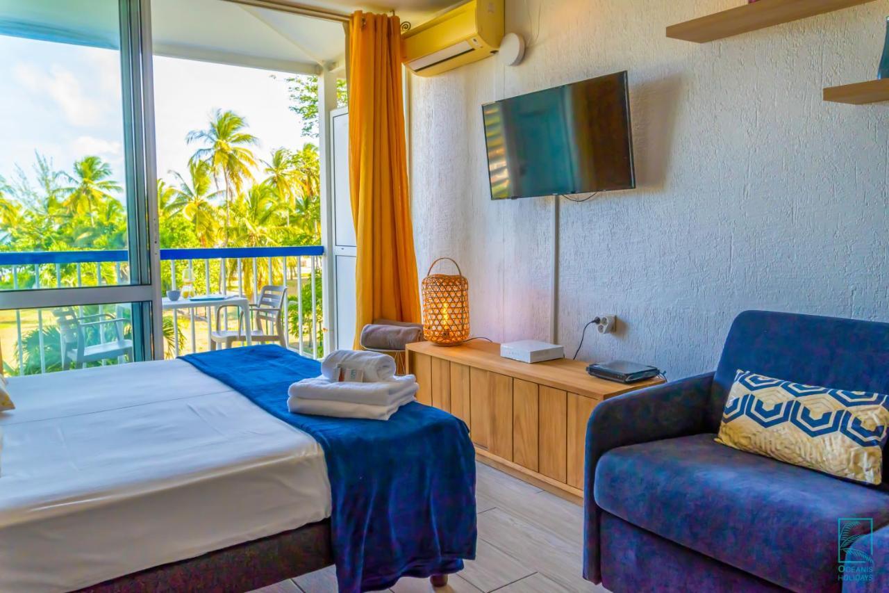 Chaleureux Studio Avec Balcon Face A La Mer - Maripa Le Gosier  Exterior photo