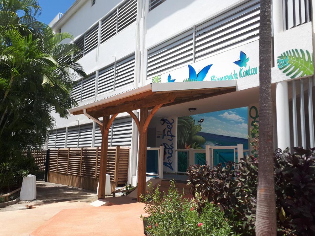 Chaleureux Studio Avec Balcon Face A La Mer - Maripa Le Gosier  Exterior photo